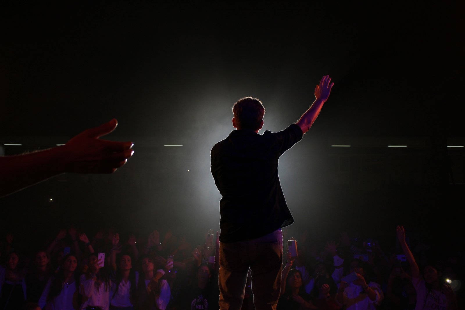 El público vibrando en vivo